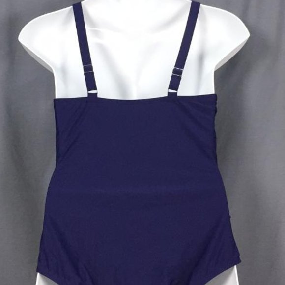 Wrap Neck One Piece Swimsuits For All Swimsuit - Picture 3 of 4